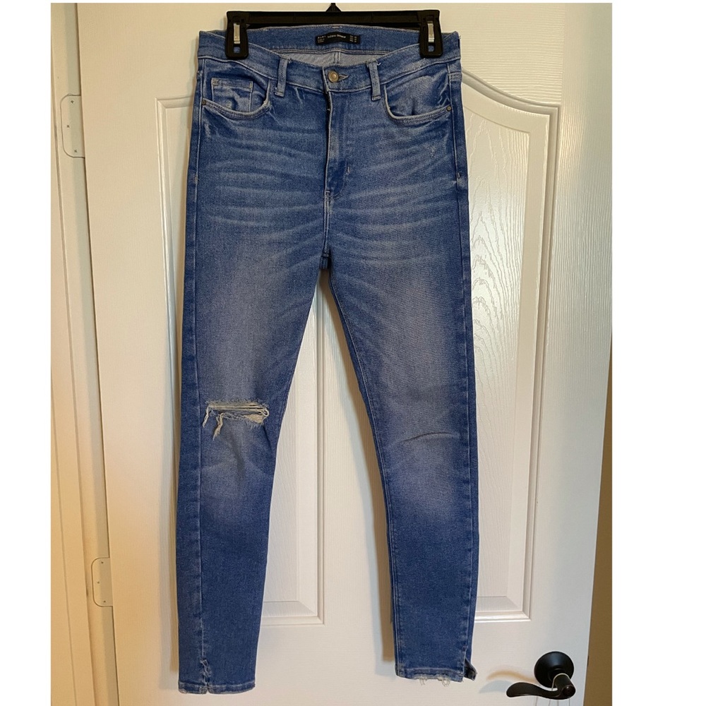 Zara Cropped Skinny Jeans